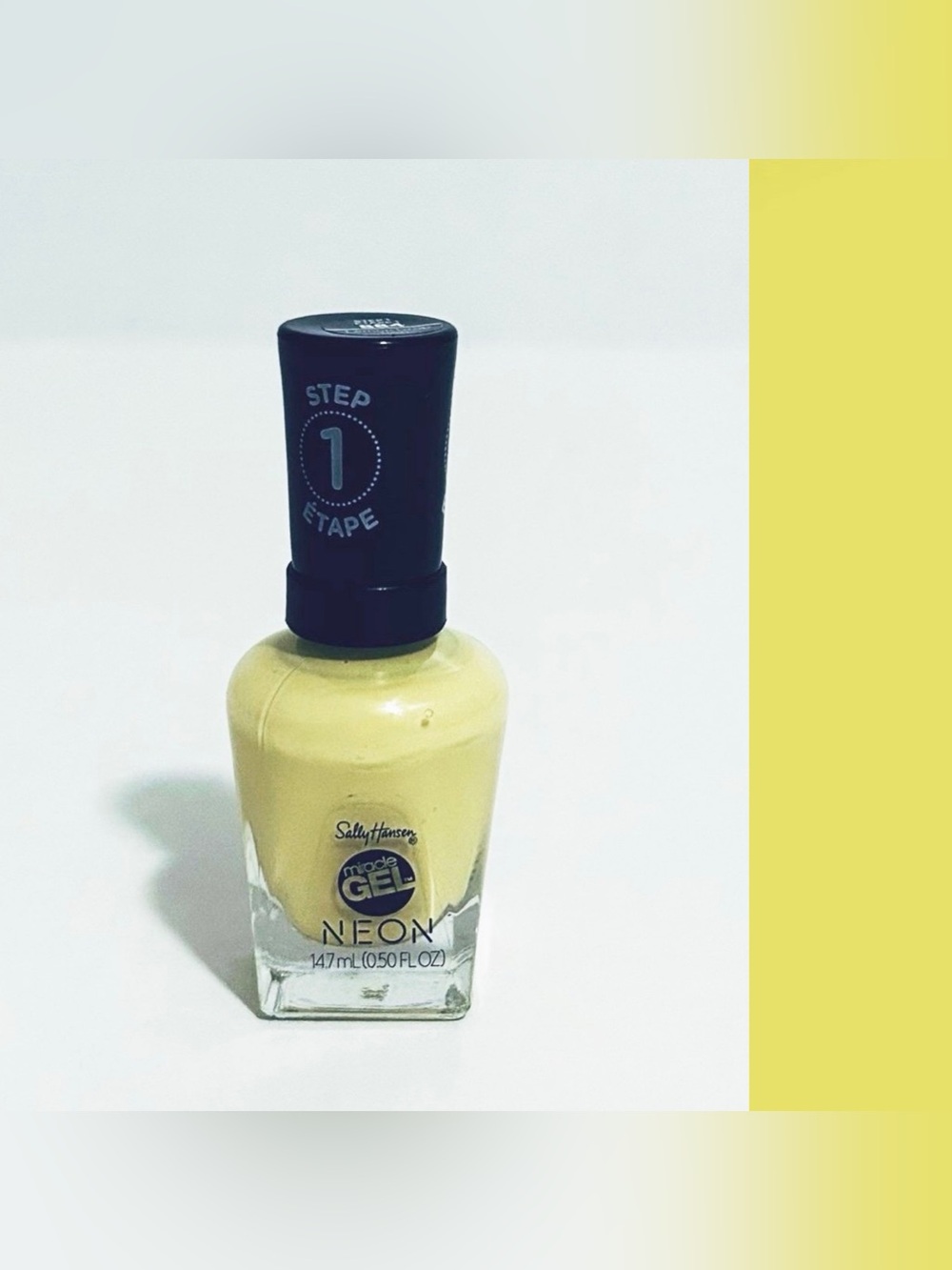 ⭐️5 For 25⭐️Sally Hansen Neons Collection Miracle Gel Nail Polish Lemon Drop Pop